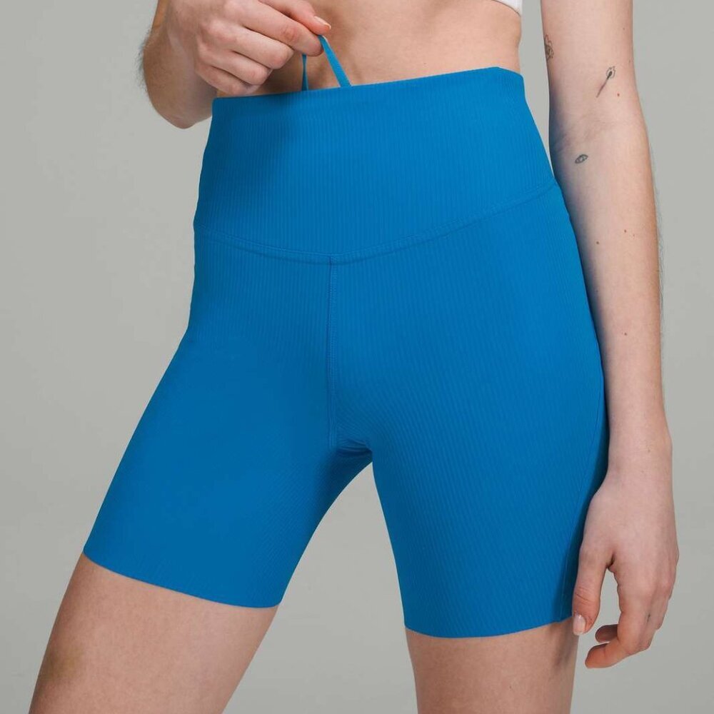 Lululemon athletica Blue Yoga Shorts